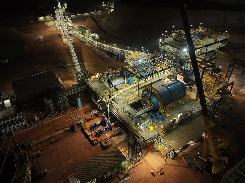 Kiniero process plant